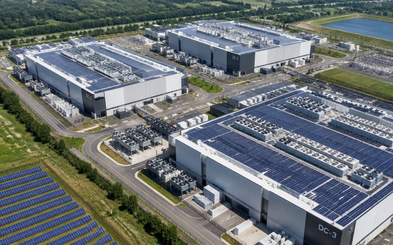 Hyperscale data centre campus